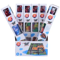 Tapis de jeu One Two Fun "Route & Rue" – 70 x 80 cm –